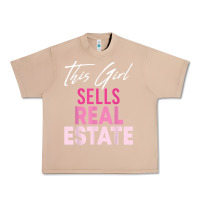 Burro this girl sells real estate realtor real estate agent broker t shirt Urban Heavy Tee - linhVisuals