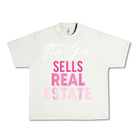 Pistachio this girl sells real estate realtor real estate agent broker t shirt Urban Heavy Tee - linhVisuals