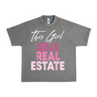 Tornado this girl sells real estate realtor real estate agent broker t shirt Urban Heavy Tee - linhVisuals