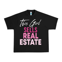 Black this girl sells real estate realtor real estate agent broker t shirt Urban Heavy Tee - linhVisuals