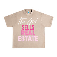 French Oak this girl sells real estate realtor real estate agent broker t shirt Urban Heavy Tee - linhVisuals