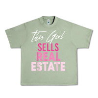 Oil Green this girl sells real estate realtor real estate agent broker t shirt Urban Heavy Tee - linhVisuals