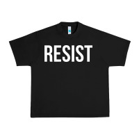 Black resist mens Urban Heavy Tee - linhVisuals