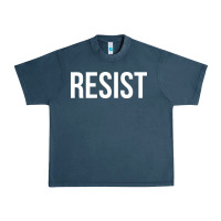 Midnight Navy resist mens Urban Heavy Tee - linhVisuals