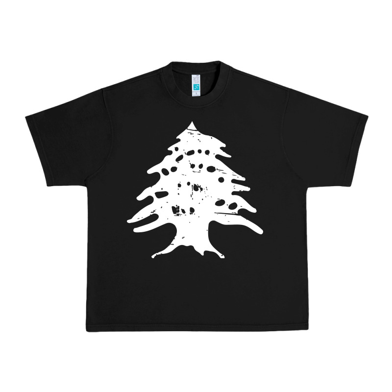 Retro Lebanon Cedar Lebanese Urban Heavy Tee by linhVisuals | Teevron