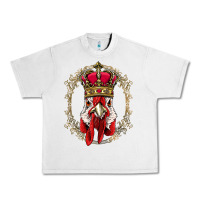 Lunar Rock chicken chick king chicken wearing crown queen chicken animal 228 roos Urban Heavy Tee - linhVisuals