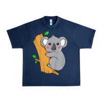 Navy kids cute koala bear   for children kids koala bear Urban Heavy Tee - linhVisuals