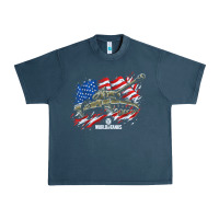 World Of Tanks Veterans Day Collection (t26e3 Eagle 7) T Shirt Urban Heavy Tee | Teevron
