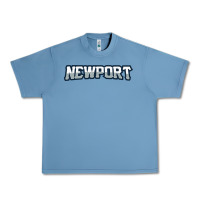 Pebble Blue Newport School Urban Heavy Tee - linhVisuals