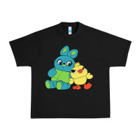 Black bunny and ducky Urban Heavy Tee - linhVisuals