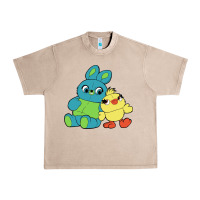 French Oak bunny and ducky Urban Heavy Tee - linhVisuals