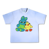 Grape Ice bunny and ducky Urban Heavy Tee - linhVisuals
