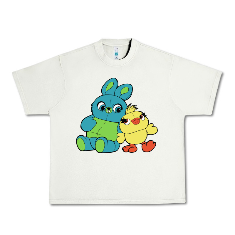Bunny And Ducky Urban Heavy Tee by linhVisuals | Teevron