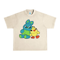 Sandshell bunny and ducky Urban Heavy Tee - linhVisuals