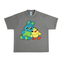 Tornado bunny and ducky Urban Heavy Tee - linhVisuals