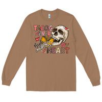 Toasted Coconut Tacos Never Broke My Heart Long Sleeve Tee - CowhideDigitalArt