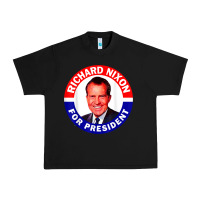 Black richard nixon president usa vote election campaign t shirt Urban Heavy Tee - linhVisuals