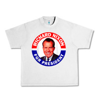 Lunar Rock richard nixon president usa vote election campaign t shirt Urban Heavy Tee - linhVisuals