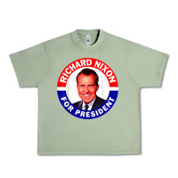 Oil Green richard nixon president usa vote election campaign t shirt Urban Heavy Tee - linhVisuals