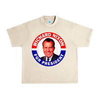 Sandshell richard nixon president usa vote election campaign t shirt Urban Heavy Tee - linhVisuals