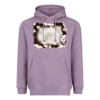 Lavender cowhide frames background Heavyweight Hoodie - RanaPortraitStore
