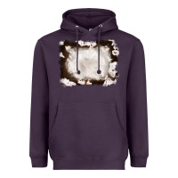 Plum cowhide frames background Heavyweight Hoodie - RanaPortraitStore