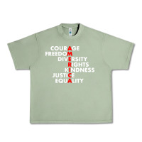 Oil Green anti trump resist Urban Heavy Tee - linhVisuals