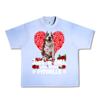 Grape Ice pitbull lover dog roses funny just a girl who loves pitbull 213 pitbul Urban Heavy Tee - linhVisuals