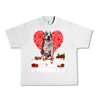 Lunar Rock pitbull lover dog roses funny just a girl who loves pitbull 213 pitbul Urban Heavy Tee - linhVisuals