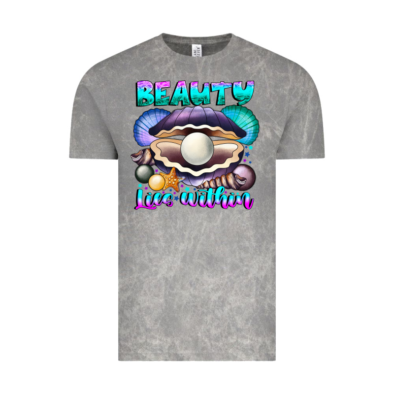 Beauty Lies Within Vintage Tee by CowhideDigitalArt | Teevron