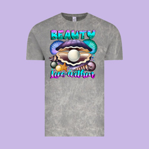 Beauty Lies Within Vintage Tee Designed By Cowhidedigitalart