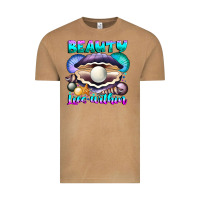 Vintage Camel Beauty Lies Within Vintage Tee - CowhideDigitalArt