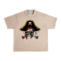 French Oak pi rate 3 14 Urban Heavy Tee - linhVisuals