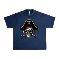 Navy pi rate 3 14 Urban Heavy Tee - linhVisuals