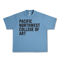 Pebble Blue Pacific Northwest College of Art Urban Heavy Tee - linhVisuals