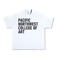 White Pacific Northwest College of Art Urban Heavy Tee - linhVisuals