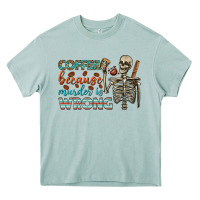 Arona coffee because murder is wrong bbs Heavy Core Tee - BundleAndBundleShop