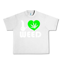 Lunar Rock i love weed fun Urban Heavy Tee - linhVisuals