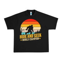 Black hide and seek world champion bigfoot t  shirt hide and seek world cham Urban Heavy Tee - linhVisuals