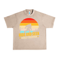 French Oak hide and seek world champion bigfoot t  shirt hide and seek world cham Urban Heavy Tee - linhVisuals