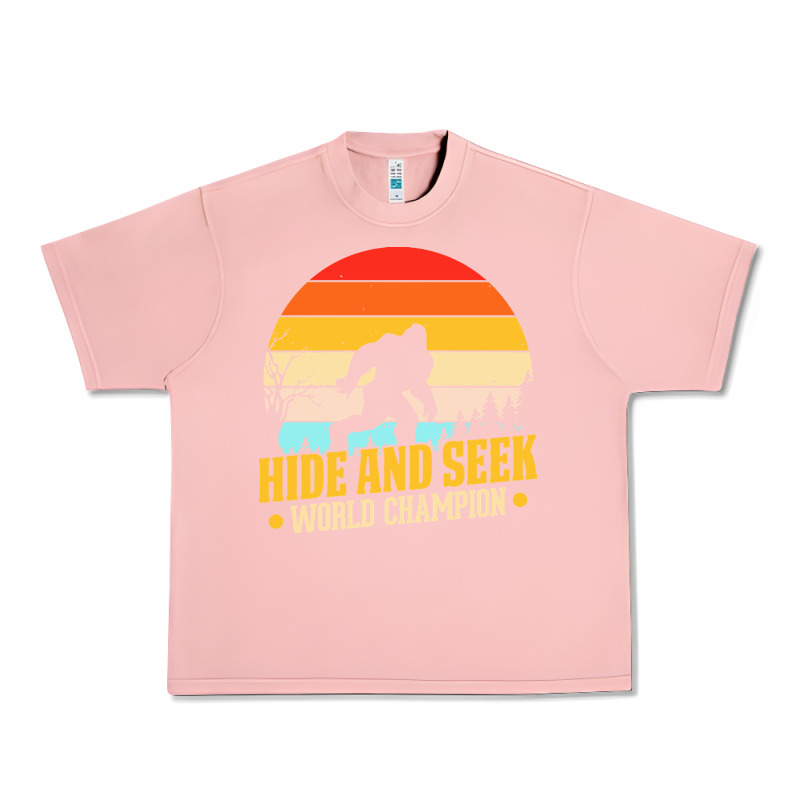 Hide And Seek World Champion Bigfoot T  Shirt Hide And Seek World Cham Urban Heavy Tee by linhVisuals | Teevron