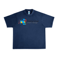 Navy Ringling College of Art and Design Urban Heavy Tee - linhVisuals