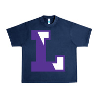 Navy boston latin school Urban Heavy Tee - linhVisuals