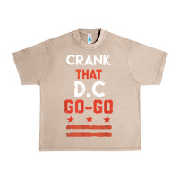 French Oak vintage washington d.c crank that go go music design gift. t shirt Urban Heavy Tee - linhVisuals