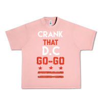 Salmon vintage washington d.c crank that go go music design gift. t shirt Urban Heavy Tee - linhVisuals