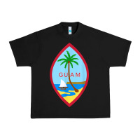 Black guam coat of arms souvenir gift flag chamorro t shirt Urban Heavy Tee - linhVisuals