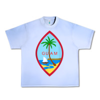 Grape Ice guam coat of arms souvenir gift flag chamorro t shirt Urban Heavy Tee - linhVisuals