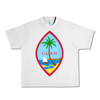 Lunar Rock guam coat of arms souvenir gift flag chamorro t shirt Urban Heavy Tee - linhVisuals