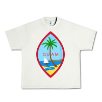 Pistachio guam coat of arms souvenir gift flag chamorro t shirt Urban Heavy Tee - linhVisuals