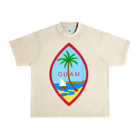 Sandshell guam coat of arms souvenir gift flag chamorro t shirt Urban Heavy Tee - linhVisuals